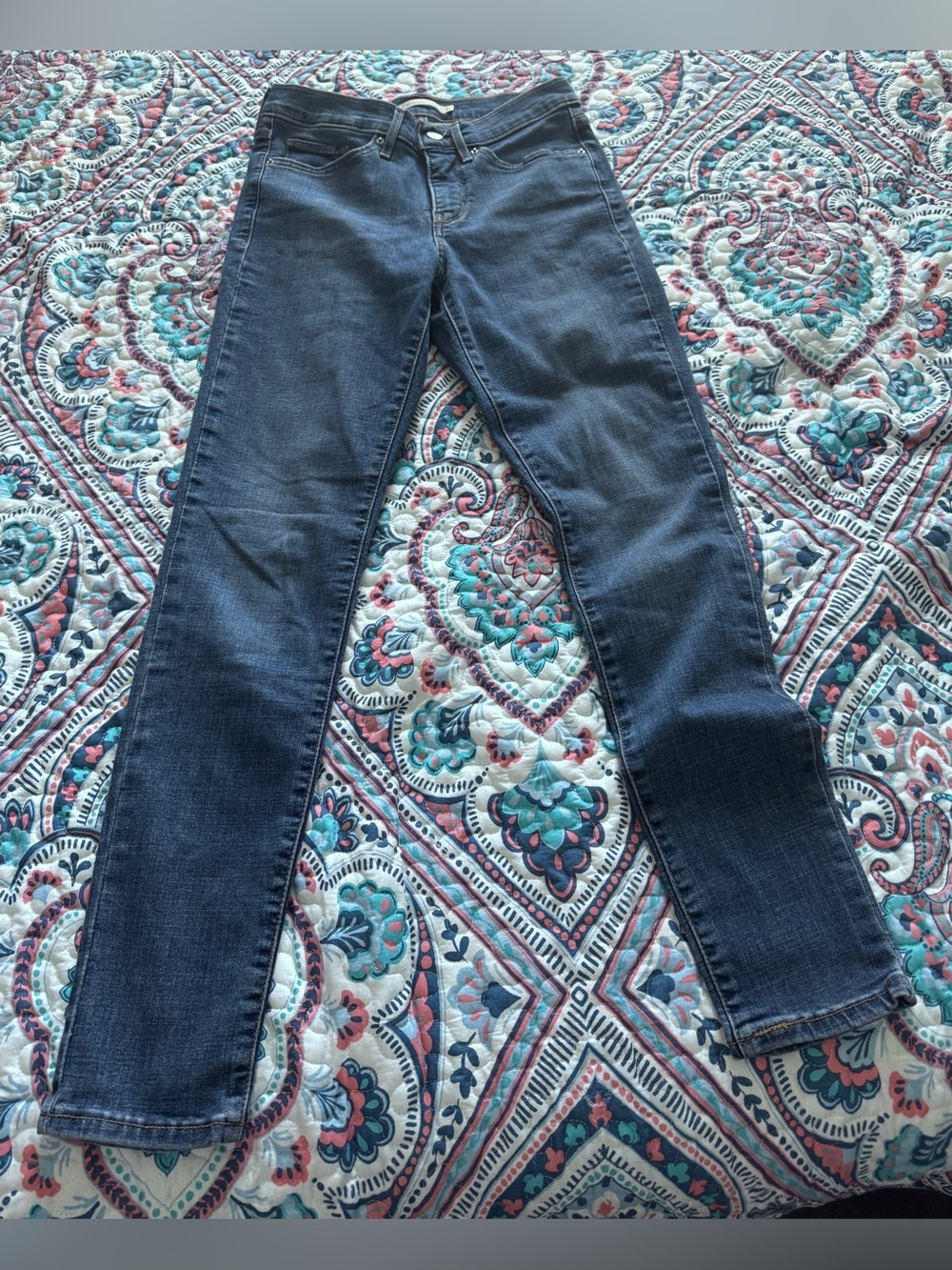 Levi’s Dark Blue Women's 311 Shaping Skinny Jeans-27W 30L